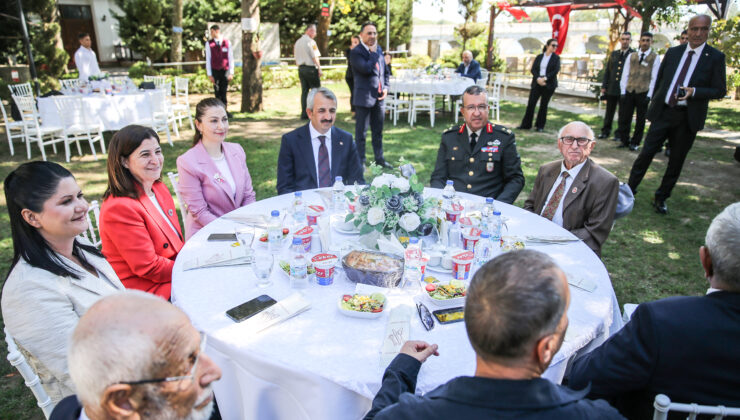 Vali Sezer gazilerle buluştu