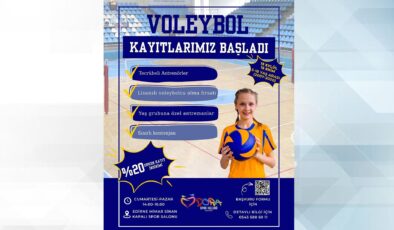 Voleybol kayıtları başladı