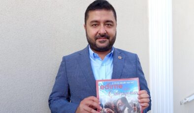 Yazgan’dan “Edirne İçin Çalışıyoruz” kitabı