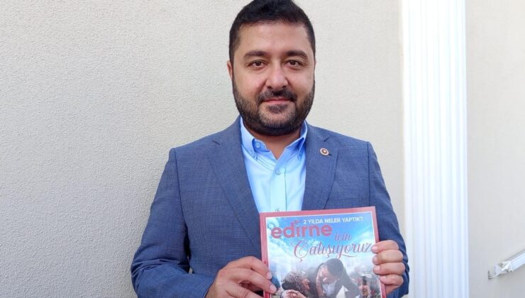 Yazgan’dan “Edirne İçin Çalışıyoruz” kitabı