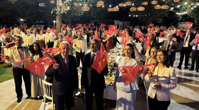 Zafer Bayramı resepsiyonu gerçekleşti