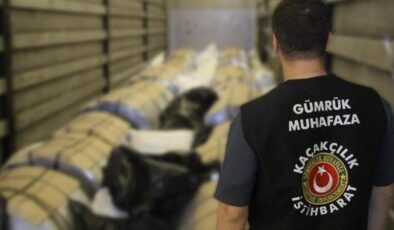 1,3 ton uyuşturucu ele geçirdi