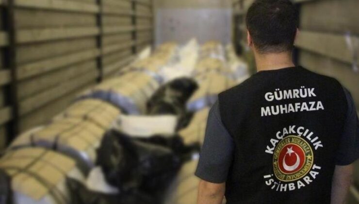 1,3 ton uyuşturucu ele geçirdi