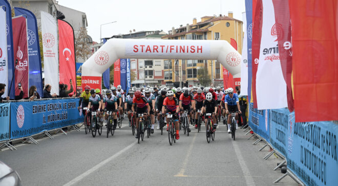 Cumhuriyet kupası için pedal çevirdiler