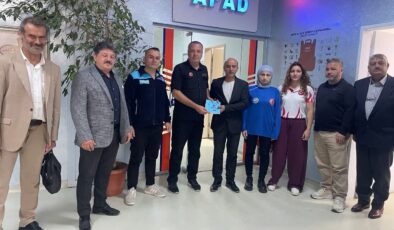 Yesevi Hareketi’nden AFAD’a ziyaret