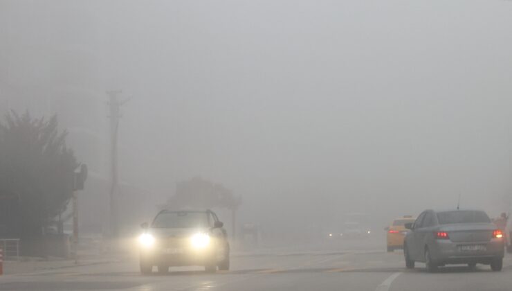 Edirne’de yoğun sis