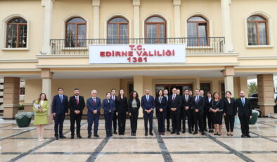 Bulgaristanlı genç diplomatlar Edirne’de