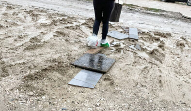 Milyonluk evlerde çamur çilesi