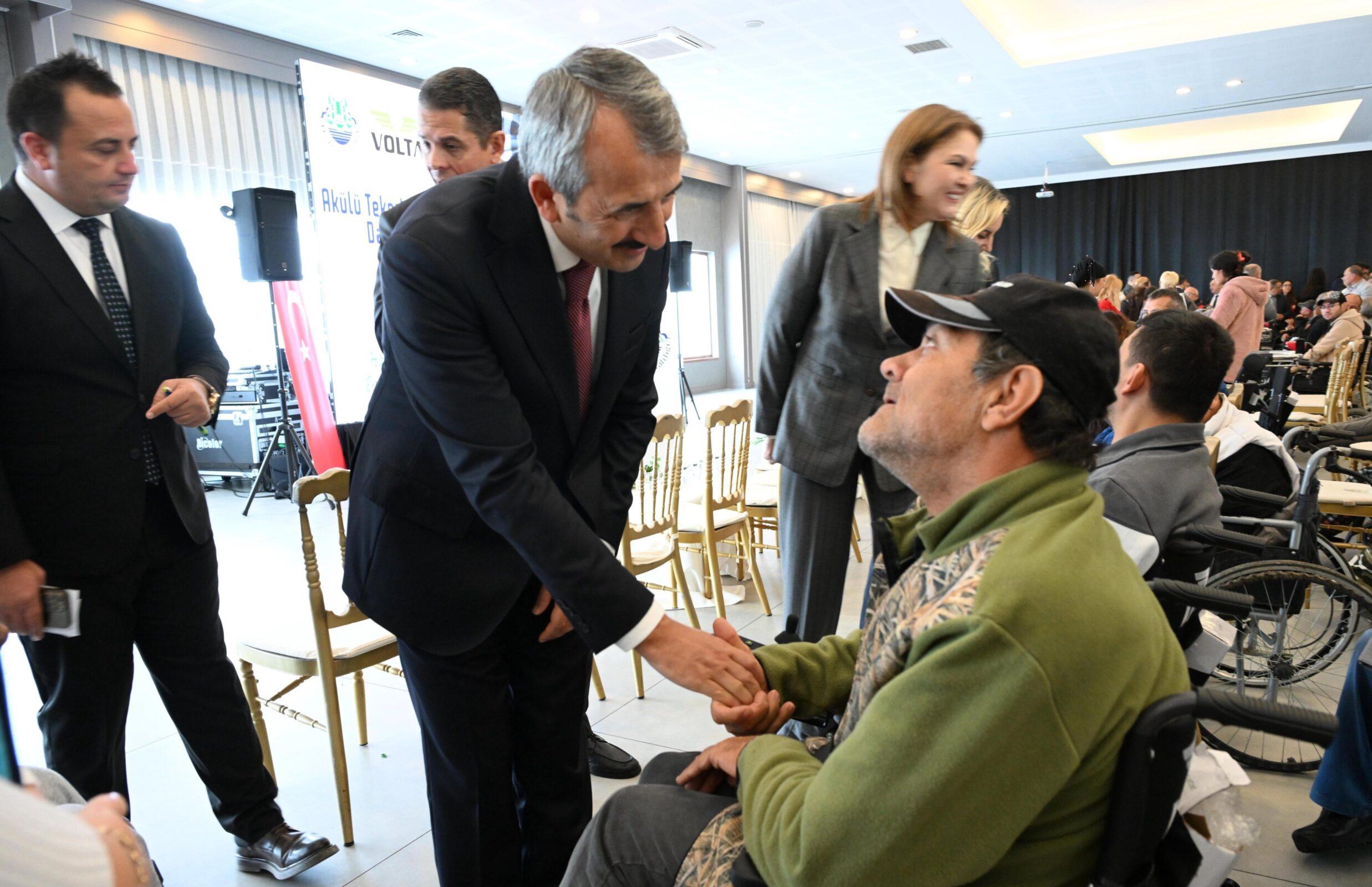 Akülü sandalyeler umut oldu