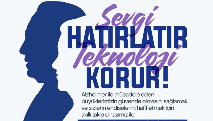 Alzheimer hastalarına ücretsiz akıllı bileklik desteği