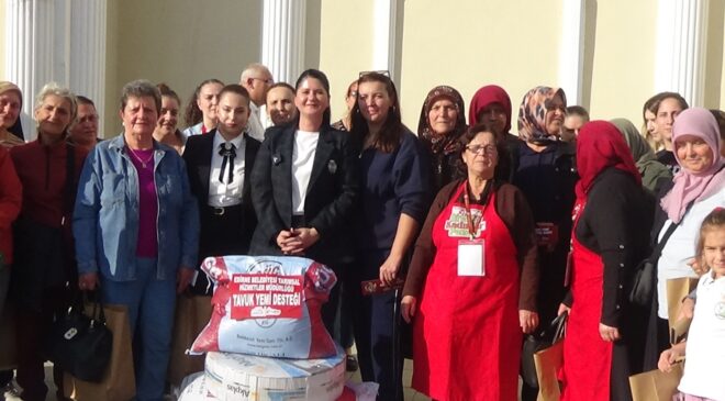 Belediye’den kadın çiftçilere destek