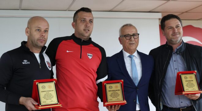  Amatör Lig plaket töreni düzenlendi