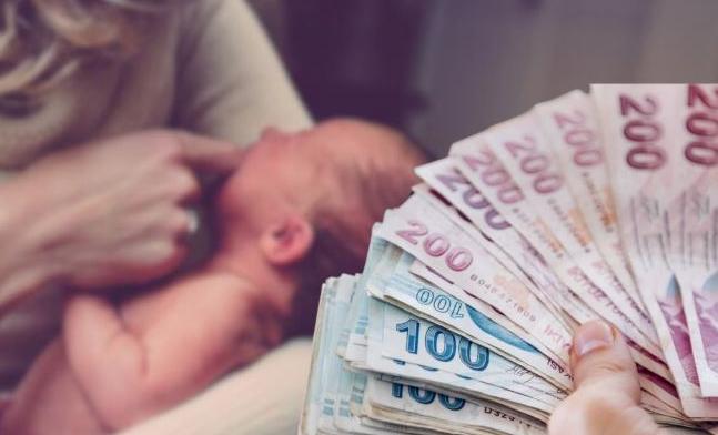Doğum yardımı ödemeleri hesaplarda