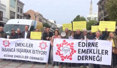 ‘Emekli açlıktan sürünüyor’