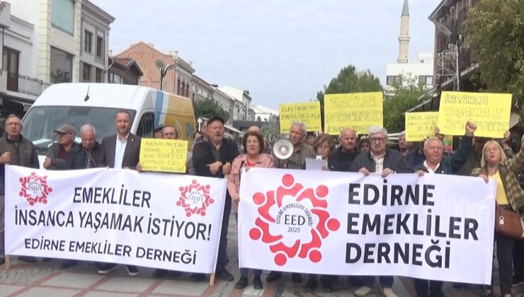 ‘Emekli açlıktan sürünüyor’