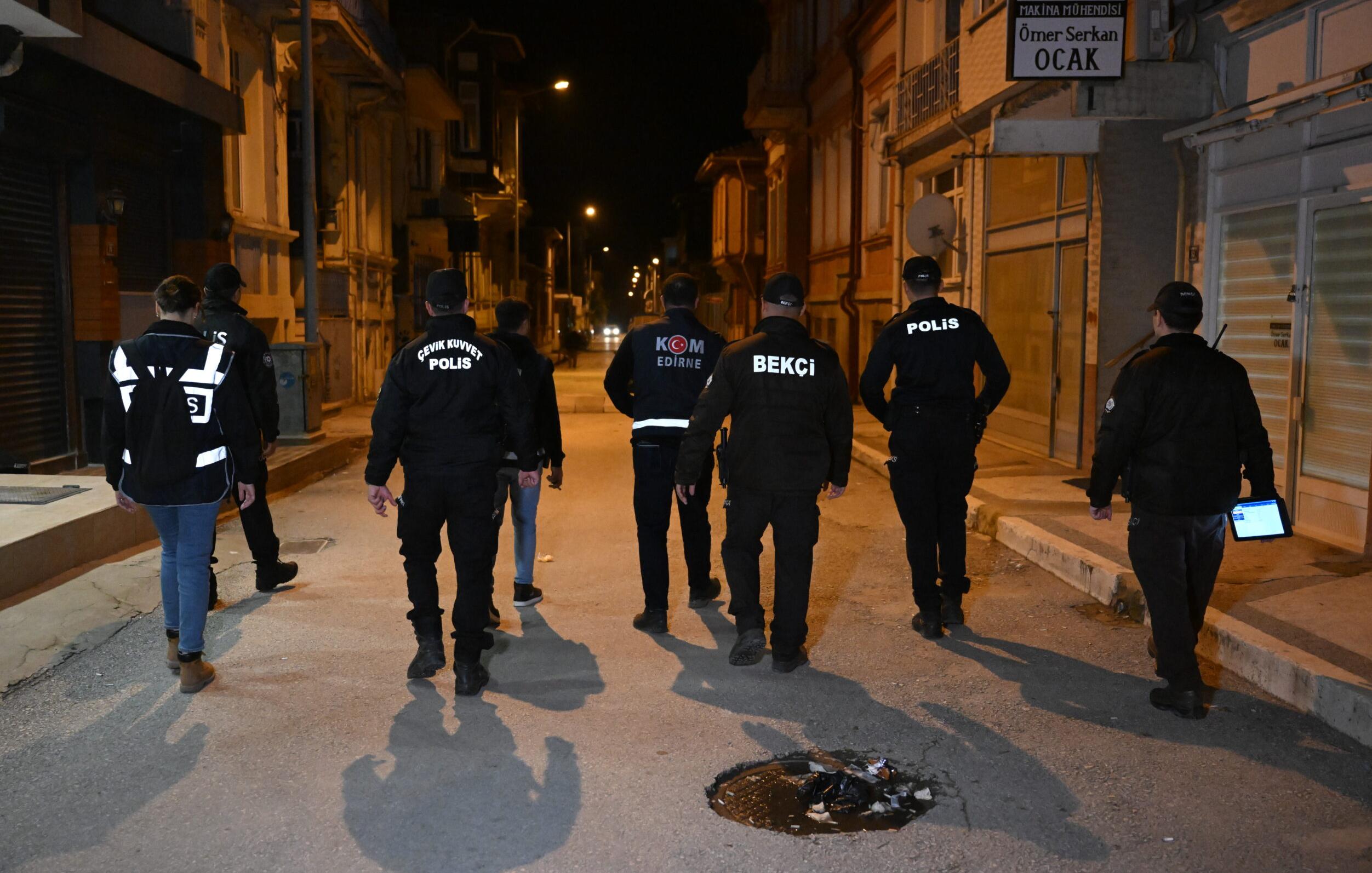 Emniyetten Kaleiçi’nde denetim