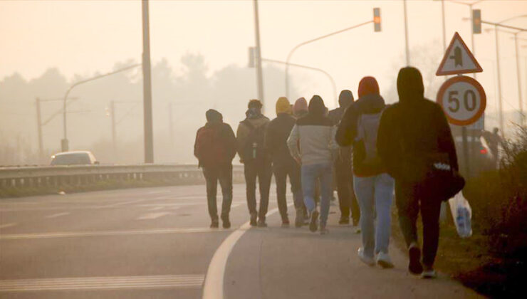 12 düzensiz göçmen yakalandı