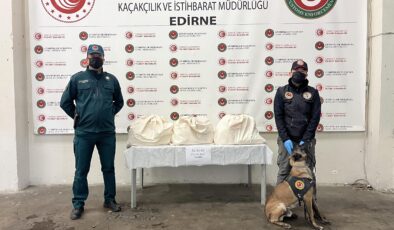 Kamyonette kokain bulundu