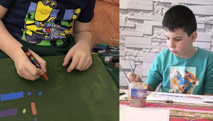 Küçük Ressam Çınar’dan büyük başarı