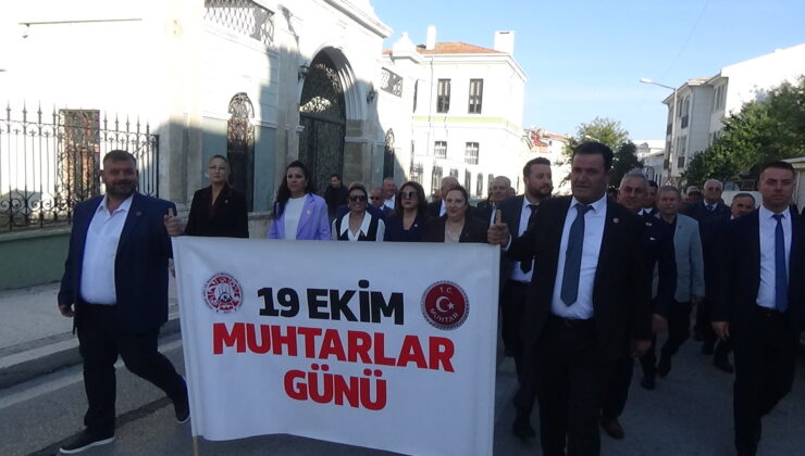 Muhtarlar günü kutlandı
