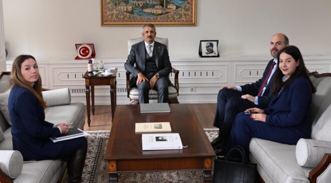 Yunanistan Konsolosundan ziyaret