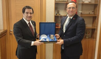 Tekin’den MHP’li Uslu’ya ziyaret