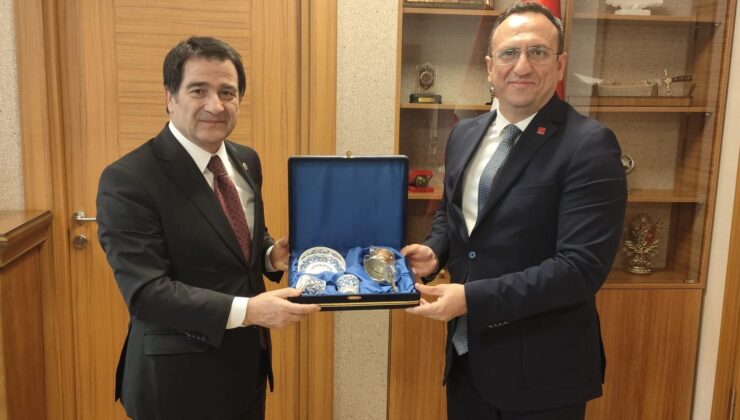 Tekin’den MHP’li Uslu’ya ziyaret