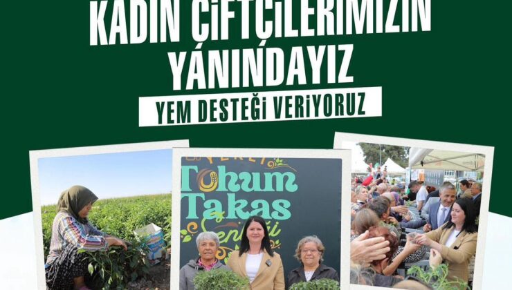 Üreten kadınlara belediyeden destek