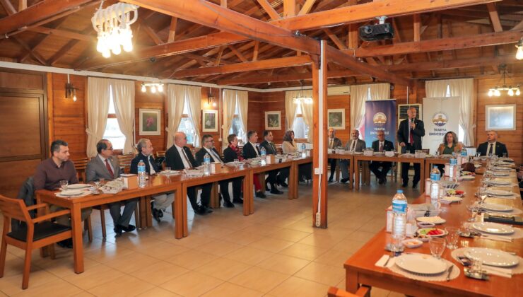 TÜ, dış paydaşlarıyla toplandı