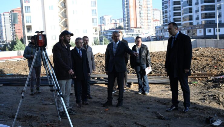 100. Yıl İlkokulu inşaatında sona gelindi