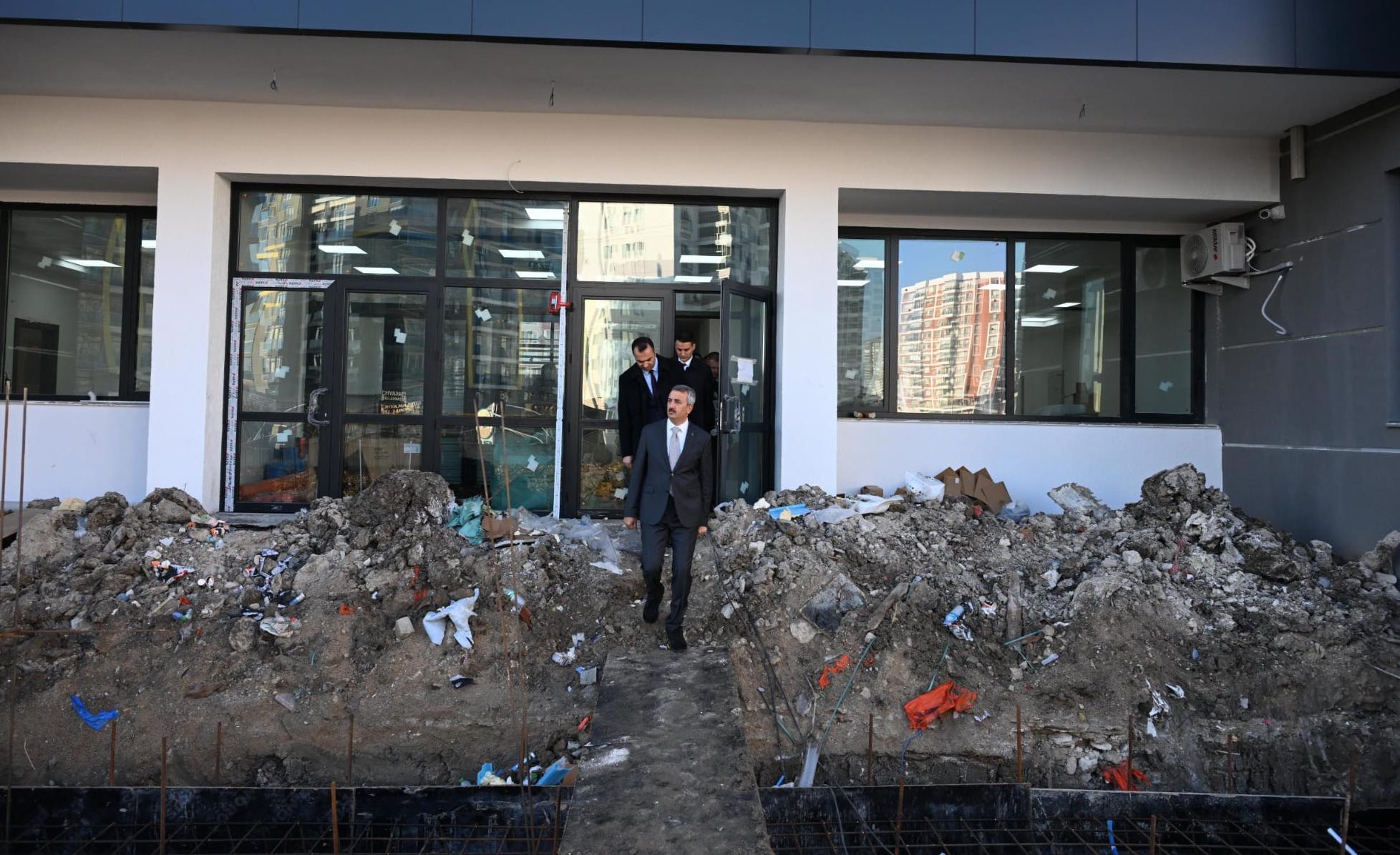 100. Yıl İlkokulu inşaatında sona gelindi