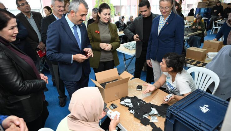 Vali Sezer’den üretim atölyesine tam puan