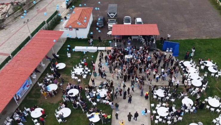 Balonlar SMA’lı Hulusi için uçtu