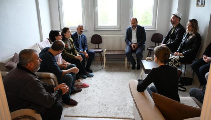 Bilgin’in ailesine başsağlığı ziyareti