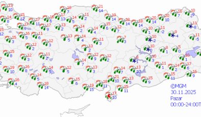 Bir tek Edirne’ye yağmayacak