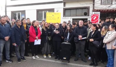 EYBAL öğrencilerinden eylem