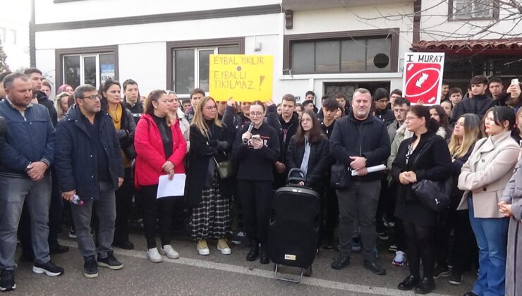 EYBAL öğrencilerinden eylem