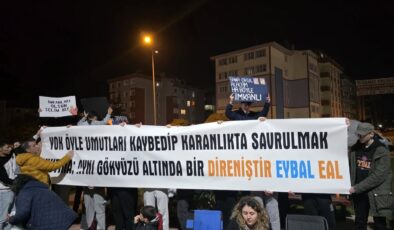 EYBAL öğrencilerinden eylem
