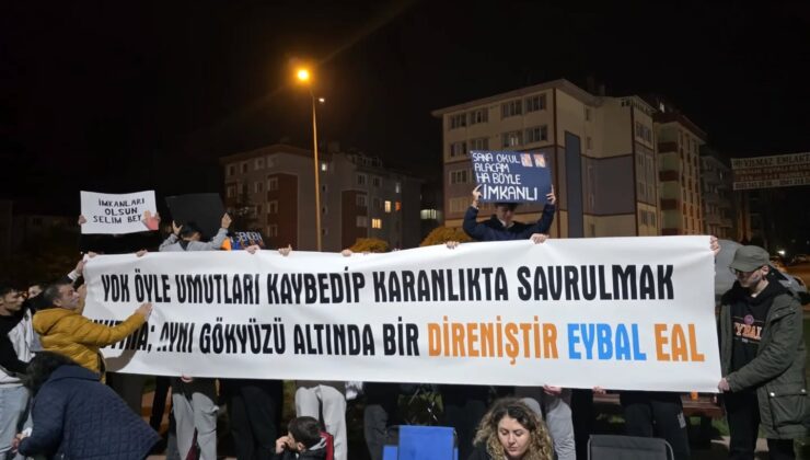 EYBAL öğrencilerinden eylem