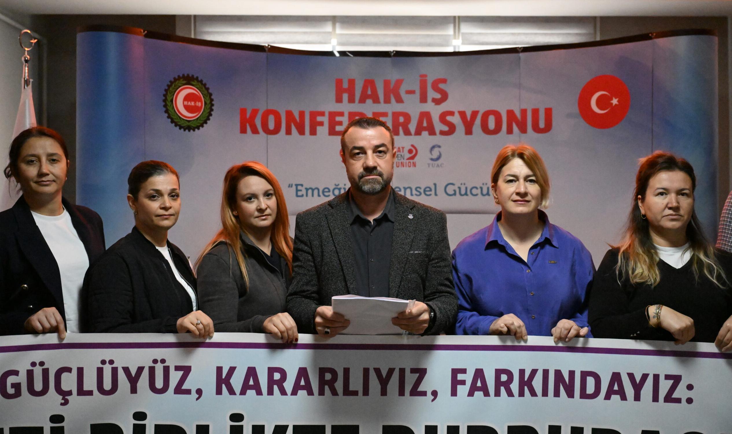 HAK-İŞ sessiz kalmadı