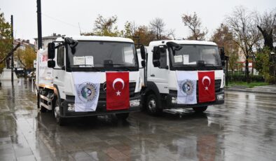 Keşan Belediyesi’ne yeni araç