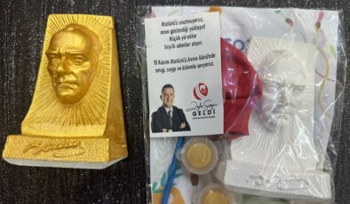 Başkan Geldi’den 10 Kasım hediyesi