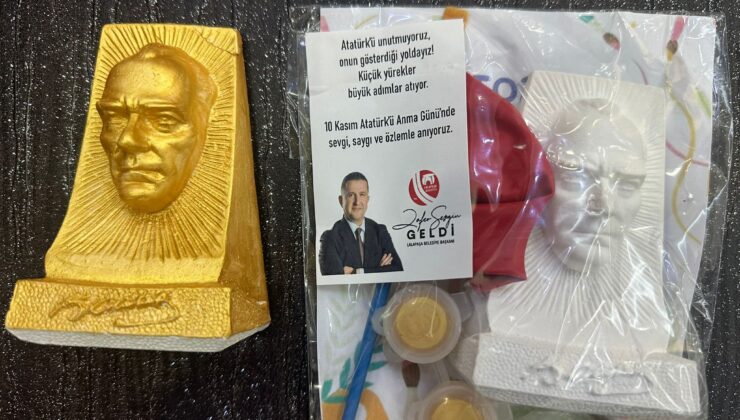 Başkan Geldi’den 10 Kasım hediyesi