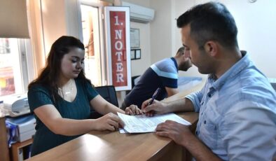 Noterlerde yeni dönem