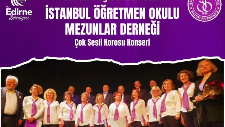 Öğretmenlere özel konser
