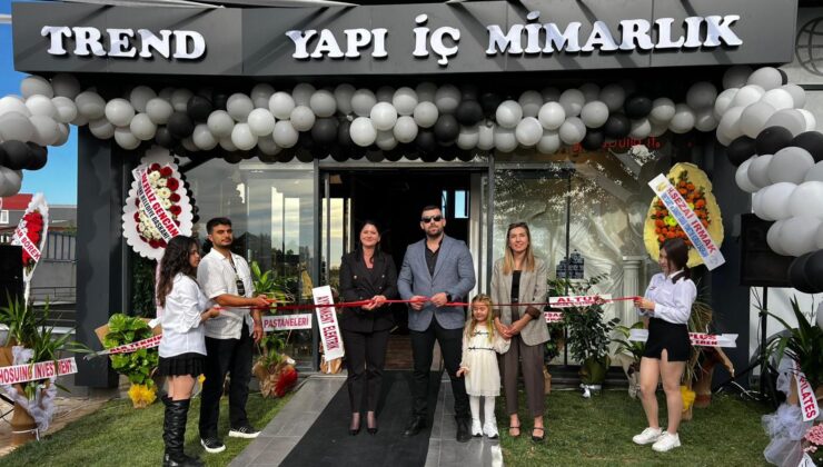 Trend Yapı ve İç Mimarlık açıldı