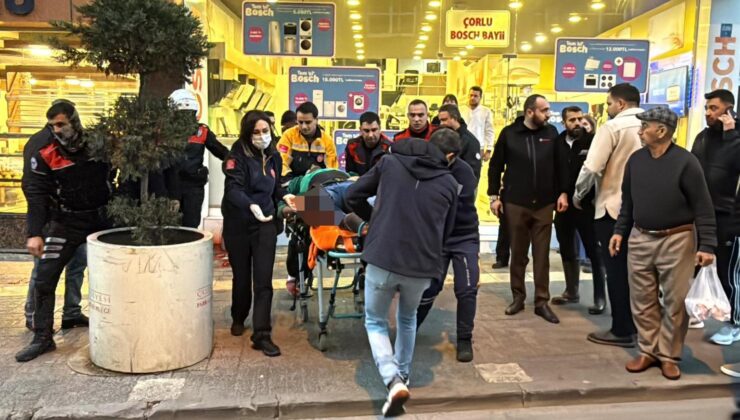 Sokak ortasında silahlı saldırı!