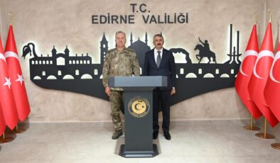 Tümgeneral Özeren’den Vali Sezer’e ziyaret