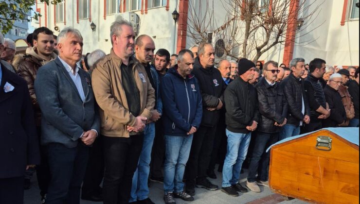 Emekli öğretmene son görev