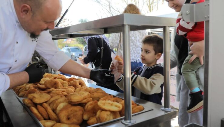 Belediyenin hayır lokması şehitlerimiz için